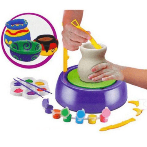 Pottery Wheel & Splash Art Studio Set - Mega Cart