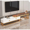 PrimeNest Amira TV Stand - Stylish Glass & Storage Drawers - Mega Cart
