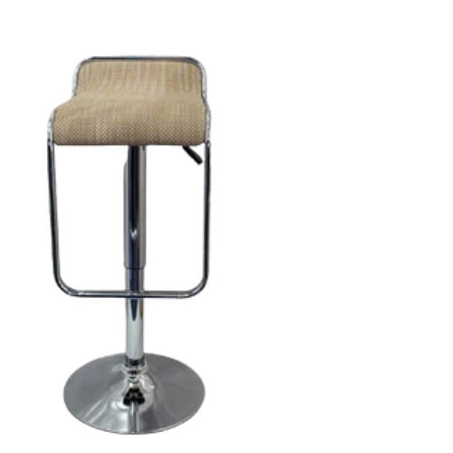 PrimeNest Bamboo Low Back Bar Stool - Modern Design - Mega Cart