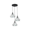 PrimeNest Black Diamond Pendant Light - Mega Cart