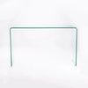 PrimeNest - Clear Glass Narrow Console Table - Mega Cart