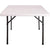PrimeNest - Compact Square Plastic Folding Table for Indoor/Outdoor - Mega Cart