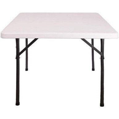 PrimeNest - Compact Square Plastic Folding Table for Indoor/Outdoor - Mega Cart