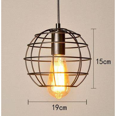 PrimeNest Elegant Metal Pendant Light - Adjustable Cord - Mega Cart