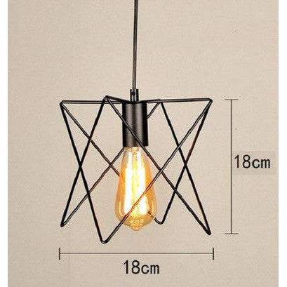 PrimeNest Elegant Metal Pendant Light - Adjustable Cord - Mega Cart
