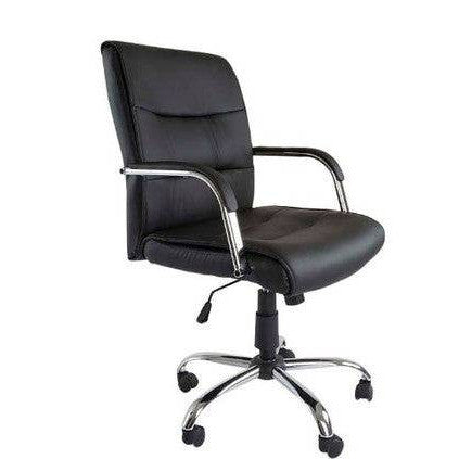 PrimeNest - Ergonomic Executive Low Back Office Chair - Black - Mega Cart