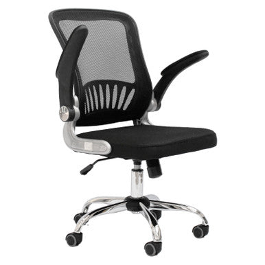 PrimeNest - Ergonomic Mesh Office Chair with Flip Arms - Mega Cart