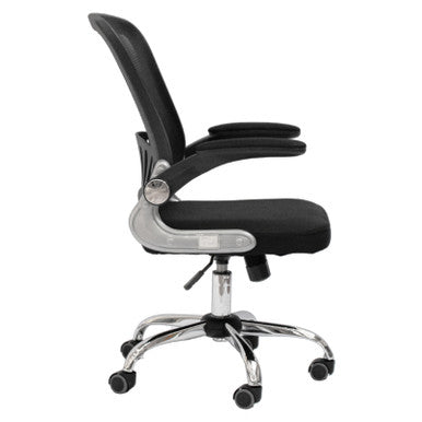 PrimeNest - Ergonomic Mesh Office Chair with Flip Arms - Mega Cart