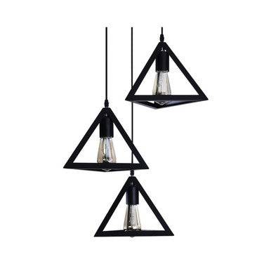 PrimeNest Industrial Dimmable Iron Chandelier - Mega Cart