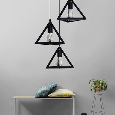 PrimeNest Industrial Dimmable Iron Chandelier - Mega Cart