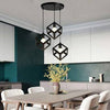 PrimeNest Industrial Dimmable Iron Chandelier - Mega Cart