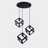 PrimeNest Industrial Dimmable Iron Chandelier - Mega Cart