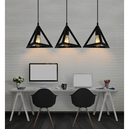 PrimeNest Industrial Dimmable Iron Chandelier - Mega Cart