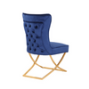 PrimeNest Layla Velvet Button-Back Dining Chairs - Elegant & Versatile - Mega Cart