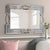 PrimeNest Luxurious Gold Diamond Wall Mirror - Mega Cart