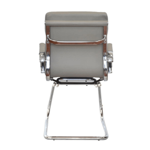PrimeNest - Medium Back Cushion Padded Leather Office Chair - Mega Cart