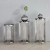 PrimeNest Modern 3-Piece Silver Display Set - Mega Cart