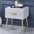 PrimeNest - Modern Bedside Table With 2 Drawers - Mega Cart