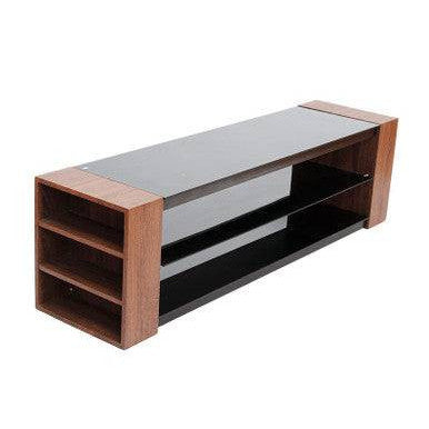 PrimeNest Modern Black Nexter LCD TV Rack - Fits Up to 60" TVs - Mega Cart