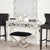 PrimeNest - Modern Geometric Mirror Console Table - Silver & Gold Options - Mega Cart