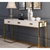 PrimeNest Modern Glamour DC Alvera Console Table - Luxurious Home Decor - Mega Cart