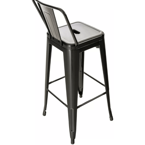 PrimeNest - Modern Minimalistic Metal Bar Stool - Mega Cart
