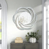 PrimeNest Modern Swirl Frameless Mirror - Elegant Home Decor - Mega Cart