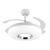 PrimeNest - Modern White LED Ceiling Fan Light - Mega Cart