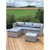 Primenest Nia Outdoor Patio Set with Grey Cushions - Mega Cart