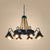 PrimeNest RetroIron 8-Light Chandelier - Mega Cart