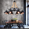 PrimeNest RetroIron 8-Light Chandelier - Mega Cart