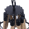 PrimeNest RetroIron 8-Light Chandelier - Mega Cart