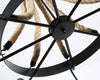 PrimeNest RetroIron 8-Light Chandelier - Mega Cart