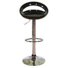PrimeNest - Round Acrylic Bar Chairs with Chrome Base - Mega Cart