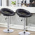PrimeNest - Set of 5Faux Leather Swivel Bar Stools - Mega Cart