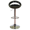 PrimeNest- Set of 5 Round Acrylic Bar Chairs with Chrome Base - Mega Cart