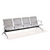 PrimeNest - Silver Office Bench - Mega Cart