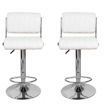 PrimeNest Swivel Kitchen Counter Chairs - Adjustable Height & Comfort - Mega Cart
