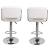 PrimeNest Swivel Kitchen Counter Chairs - Adjustable Height & Comfort - Mega Cart