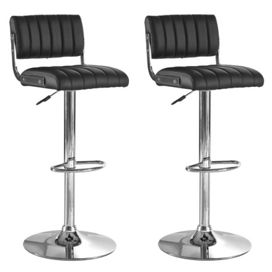 PrimeNest Swivel Kitchen Counter Chairs - Adjustable Height & Comfort - Mega Cart