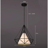 PrimeNest Vintage Industrial Single Diamond Pendant Light - Mega Cart