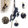 PrimeNest Vintage Monkey on Rope Pendant Light - Whimsical Design - Mega Cart