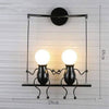 PrimeNest Whimsical Iron Companions Swing Light - Cozy Home Decor - Mega Cart