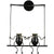 PrimeNest Whimsical Iron Companions Swing Light - Cozy Home Decor - Mega Cart