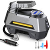 Digital 12V Car Air Pump with LED Light