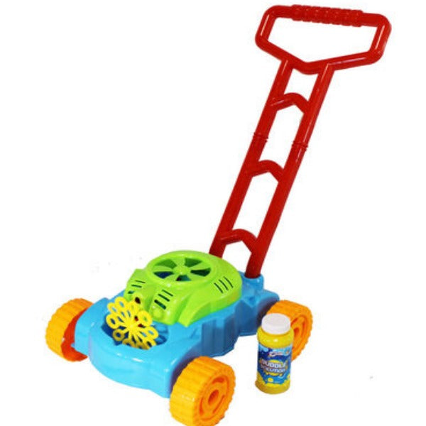 Push Bubble Lawn Mower for Toddlers - Mega Cart