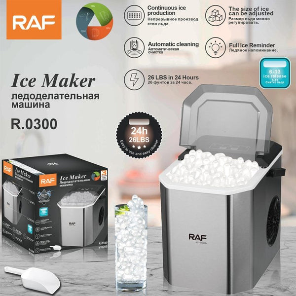 RAF Portable Countertop Ice Maker - Mega Cart