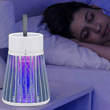 Rechargeable Electric Mosquito Trap Lamp with Shock Technology - Mega Cart