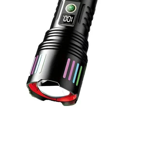 Rechargeable LED Aluminum Alloy Flashlight - Mega Cart