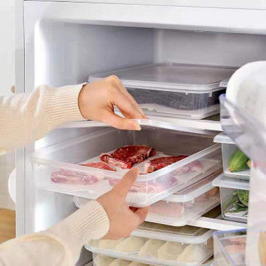 Refrigerator Fresh Storage Box - Antibacterial, Airtight, Food-Grade - Mega Cart